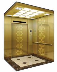 Passenger Elevator Golden Cabin